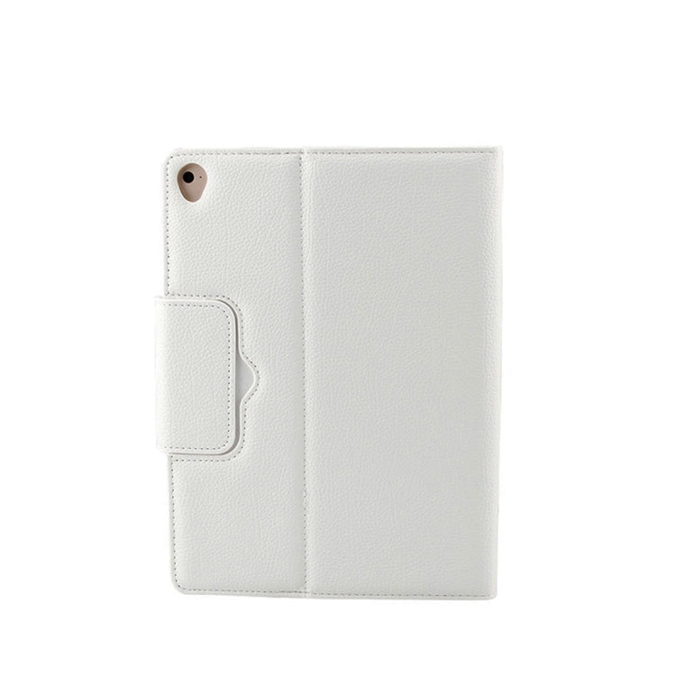 IP071 per iPad Pro 9.7 pollici / iPad Air 2 / iPad Air /iPad 9.7 (2018) e iPad 9.7 (2017) Tastiera Bluetooth ABS separabile + Custodia tablet in pelle con chiusura orizzontale con texture Litchi con supporto