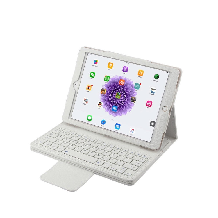 IP071 per iPad Pro 9.7 pollici / iPad Air 2 / iPad Air /iPad 9.7 (2018) e iPad 9.7 (2017) Tastiera Bluetooth ABS separabile + Custodia tablet in pelle con chiusura orizzontale con texture Litchi con supporto
