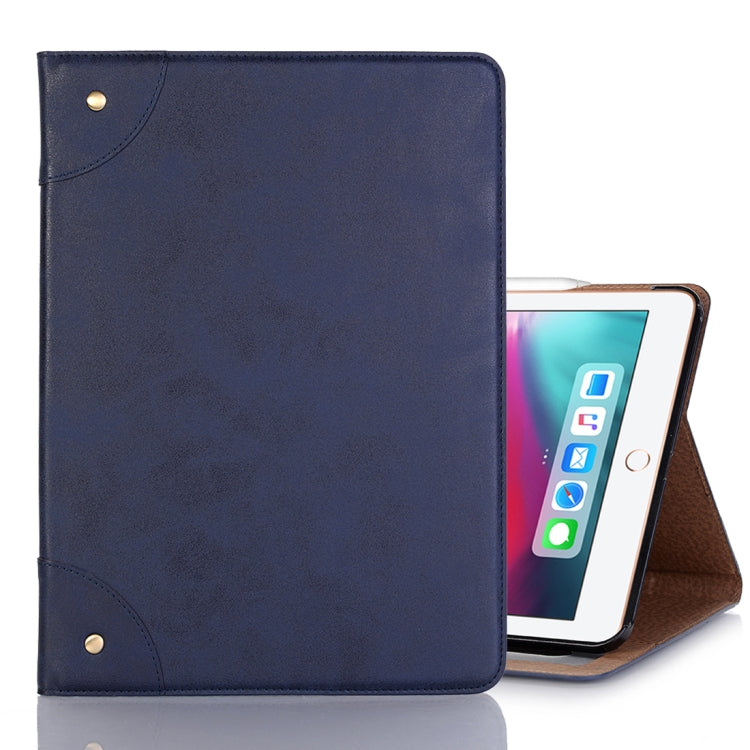 Custodia in pelle PU con chiusura orizzontale stile libro retrò per iPad Pro da 12,9 pollici (2018), con supporto, slot per carte e portafoglio, For iPad Air 13 2025 / 2024 / iPad Pro 12.9 inch (2018)