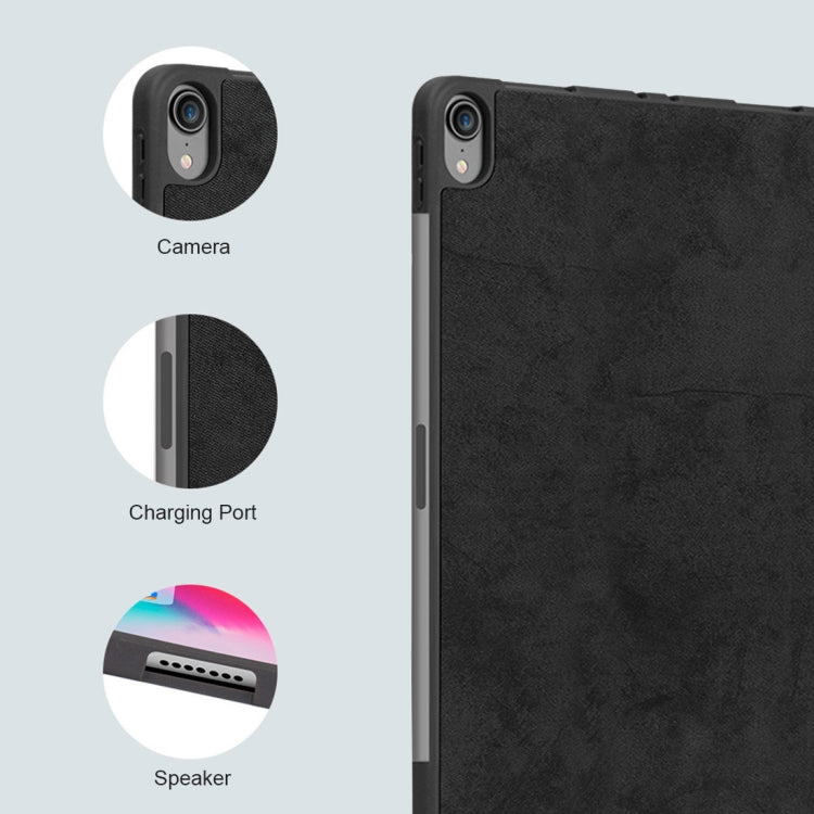 Custodia in pelle per iPad Pro 12.9 e iPad Air 2024