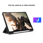 Custodia in pelle per iPad Pro 12.9 e iPad Air 2024