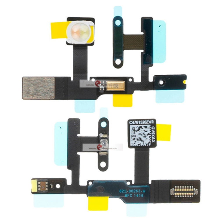 Power Button & Flashlight + Microphone Flex Cable for iPad Pro 9.7 inch / A1673 / A1674 / A1675, For iPad Pro 9.7(Power Button)