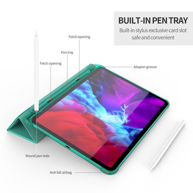 Custodia tablet multipieghevole in pelle TPU per iPad Pro 11
