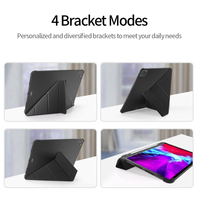 Custodia tablet multipieghevole in pelle TPU per iPad Pro 11
