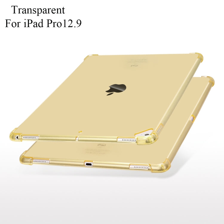 Custodia protettiva antiurto in TPU altamente trasparente con angoli completamente addensati per iPad Pro 12.9 (2017) e (2015), For iPad Pro 12.9 (2017) & (2015)