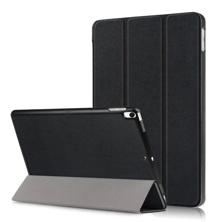 Custodia in pelle con chiusura orizzontale Custer Texture per iPad Air 2019 da 10,5 pollici, con supporto triplo pieghevole e funzione di sospensione/sveglia, For iPad Air 2019 10.5 inch