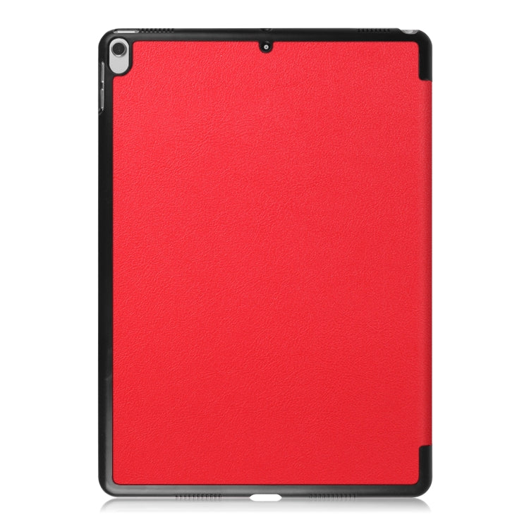 Custodia in pelle con chiusura orizzontale Custer Texture per iPad Air 2019 da 10,5 pollici, con supporto triplo pieghevole e funzione di sospensione/sveglia, For iPad Air 2019 10.5 inch