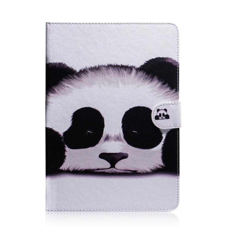 Custodia in pelle con chiusura orizzontale modello Panda per iPad Mini (2019) / 4/3/2/1, con supporto, slot per carte e portafoglio, For iPad Mini (2019) / 4 / 3 / 2 / 1