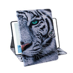 Custodia portafoglio in pelle modello tigre per iPad Mini