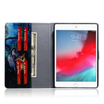 Custodia portafoglio in pelle per iPad Mini con slot carte