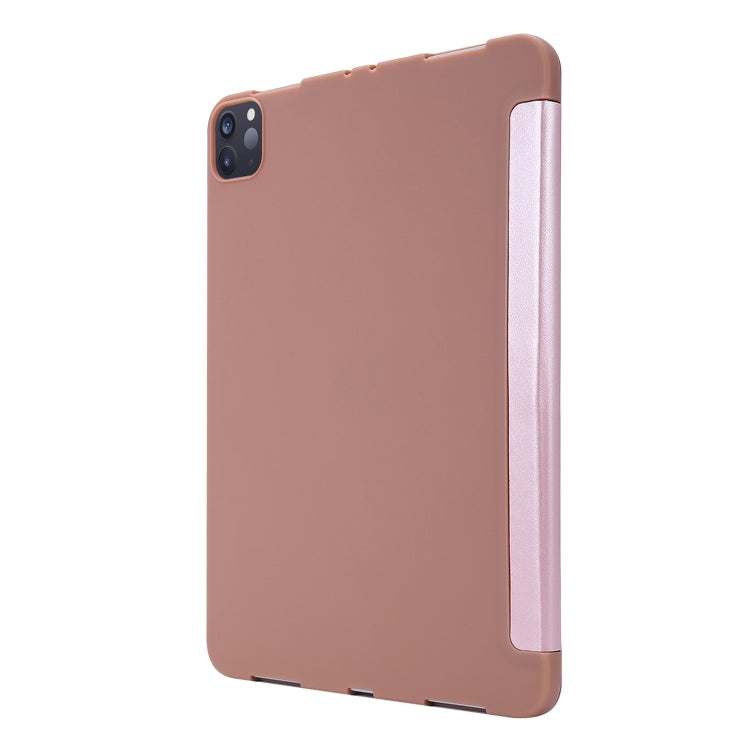 Per iPad Pro 11 (2020) Custodia per tablet PC + pelle PU con supporto triplo, For iPad Pro 11 (2020)