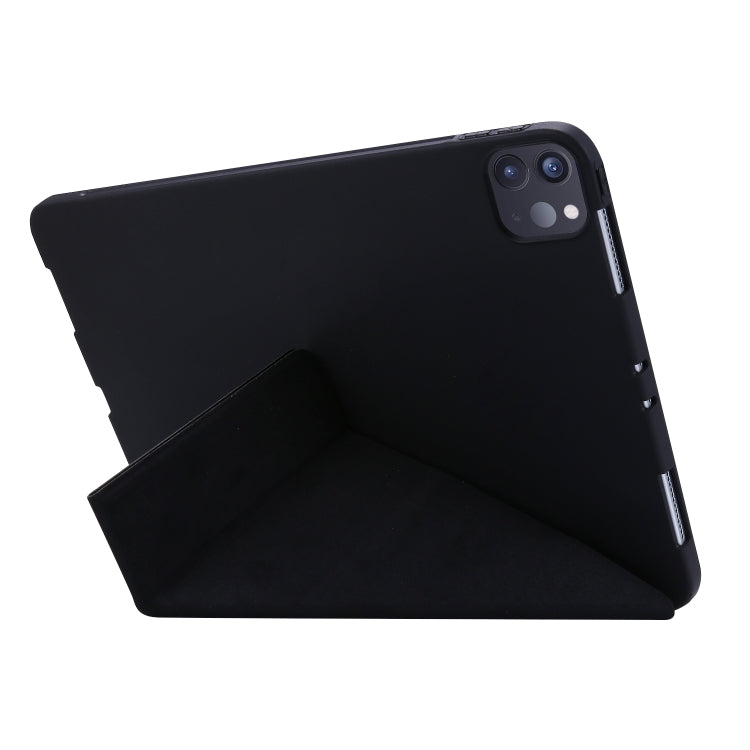 Per iPad Pro 11 (2020) Custodia per tablet in pelle con vibrazione a deformazione orizzontale TPU con supporto, For iPad Pro 11 (2020)
