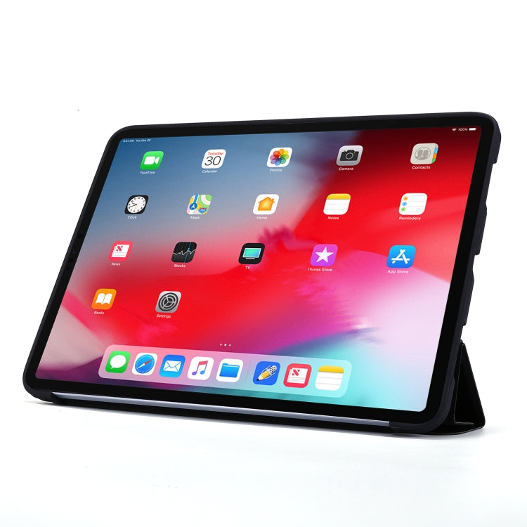 Per iPad Pro 11 (2020) Custodia per tablet in pelle con vibrazione a deformazione orizzontale TPU con supporto, For iPad Pro 11 (2020)