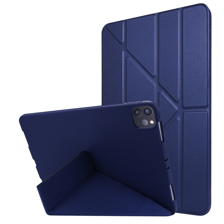 Per iPad Pro 11 (2020) Custodia per tablet in pelle con vibrazione a deformazione orizzontale TPU con supporto, For iPad Pro 11 (2020)