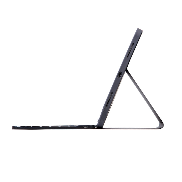 X-11B Custodia per tablet con tastiera Bluetooth staccabile in tinta unita per iPad Pro 11 pollici 2020/2018, con slot per penna, Black Keyboard