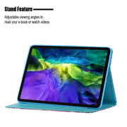 Custodia in pelle floreale per iPad 11 Pro