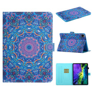 Custodia in pelle floreale per iPad 11 Pro
