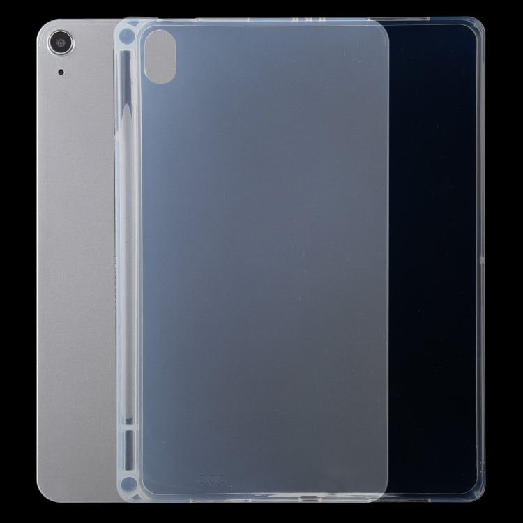 Custodia protettiva in TPU trasparente da 0,75 mm con slot per penna per iPad Air 2022/2020 10.9 / iPad Pro 11 2018, For iPad Air 2022 / 2020 10.9