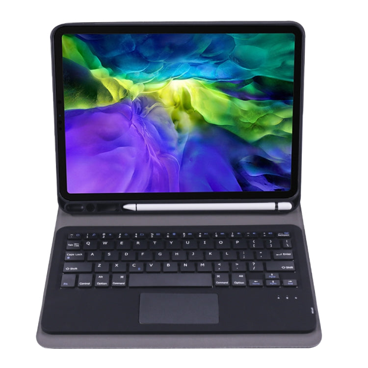 A11B-A Custodia per tablet con tastiera Bluetooth staccabile in ABS ultrasottile con touchpad, slot per penna e supporto per iPad Pro 11 pollici 2021, For iPad Pro 11 2022 / 2021 / Air 5 / Air 4