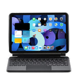 Custodia tablet in pelle con tastiera Bluetooth per iPad