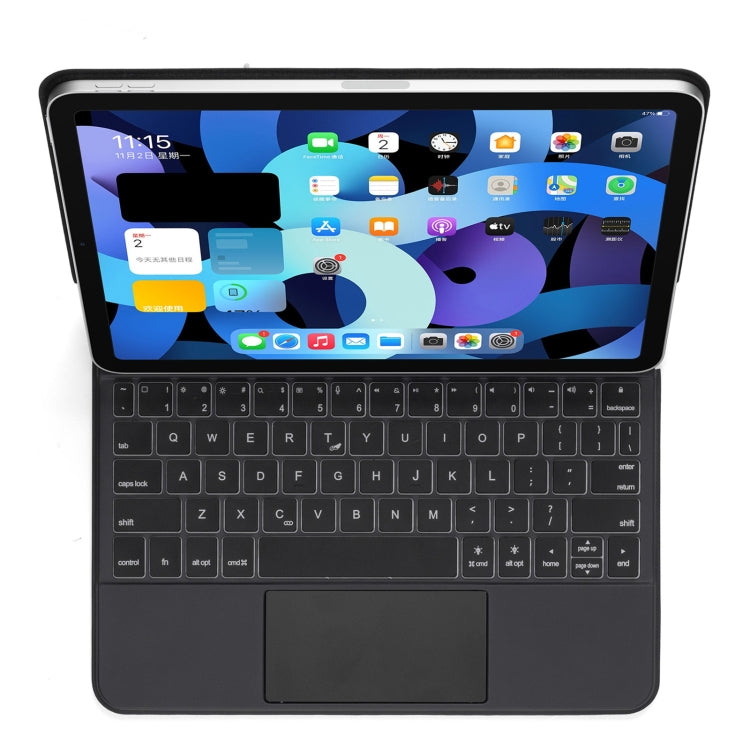 P109 Pro Custodia tablet in pelle ultrasottile staccabile con tastiera Bluetooth e touchpad e retroilluminazione bianca per iPad Pro 11 pollici 2021/2020/2018 e iPad Air 2020 10.9, P109 Pro