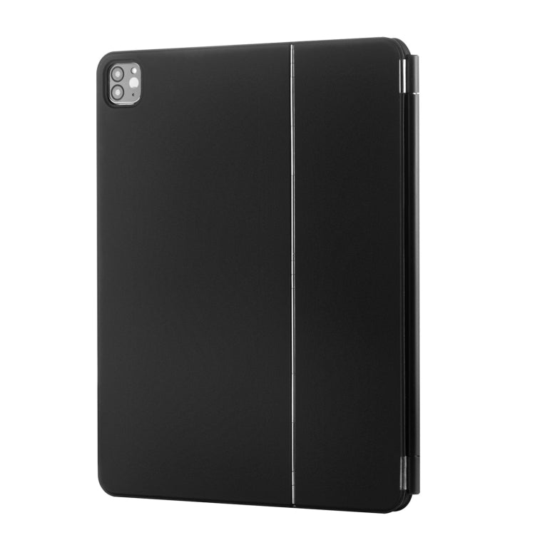 P129 Pro Custodia tablet in pelle ultrasottile staccabile con tastiera Bluetooth con touchpad e retroilluminazione bianca per iPad Pro 12,9 pollici 2021/2020/2018/2017, P129 Pro
