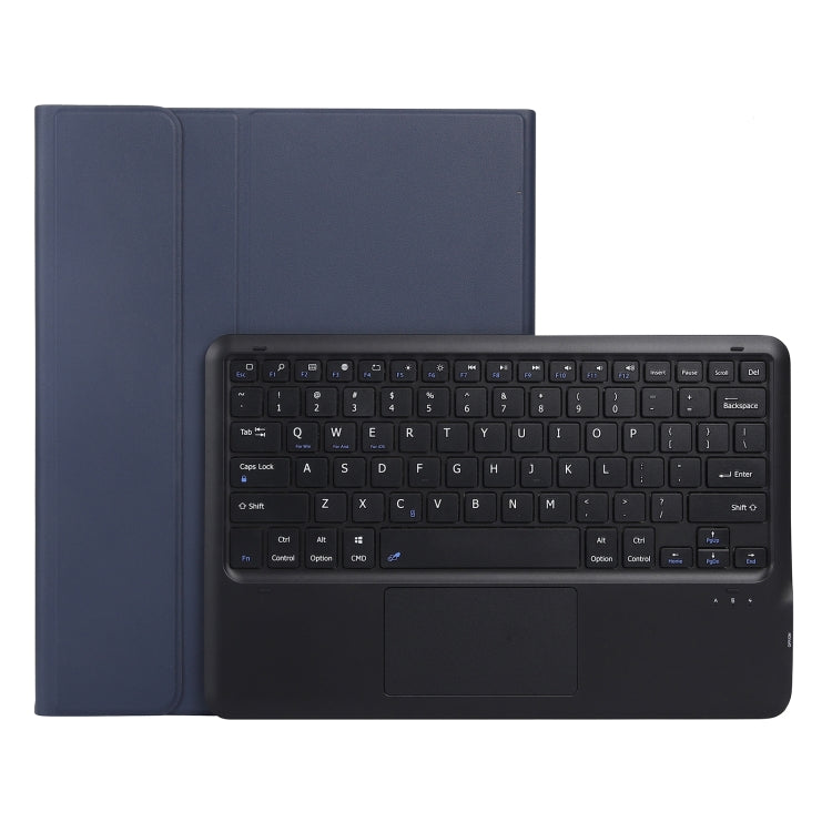 A12B-A Custodia per tablet con tastiera Bluetooth staccabile in ABS ultrasottile con touchpad, slot per penna e supporto per iPad Pro 12.9 2021/2020/2018