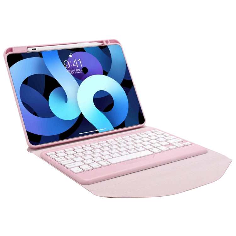 Custodia per tablet in pelle con tastiera Bluetooth con slot per penna Z098B per iPad Air 2022/2020, For iPad Air 11 2025/2024/2022/2020, For iPad Air 2022/2020