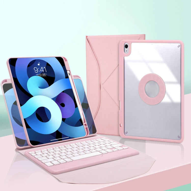 Custodia per tablet in pelle con tastiera Bluetooth con slot per penna Z098B per iPad Air 2022/2020, For iPad Air 11 2025/2024/2022/2020, For iPad Air 2022/2020