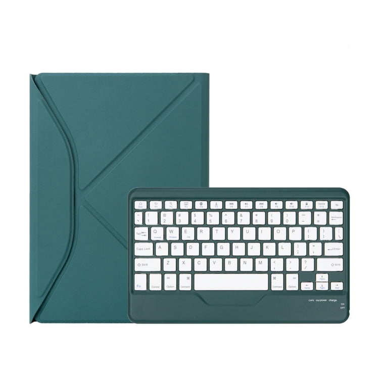 Custodia per tablet in pelle con tastiera Bluetooth con slot per penna Z11B per iPad Pro 11 2021/2020/2018, For iPad Pro 11 2021/2020/2018