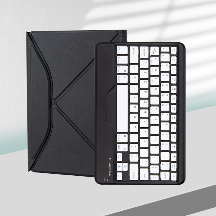Custodia per tablet in pelle con tastiera Bluetooth con slot per penna Z102B per iPad 10.2 2021/2020/2019, For iPad 10.2 2021/2020/2019
