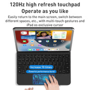 Custodia in pelle con tastiera Bluetooth per iPad Pro