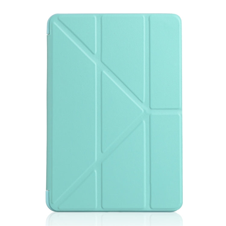 Custodia in pelle a copertura totale con texture PU+ gel di silice Millet per iPad Mini 2019, con supporto multi-pieghevole