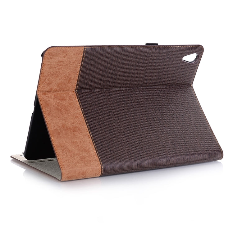 Custodia in pelle PU con chiusura orizzontale a trama incrociata per iPad Pro 11 pollici (2018), con supporto, slot per carte e portafoglio, For iPad Air 11 2024 / iPad Pro 11 inch (2018)