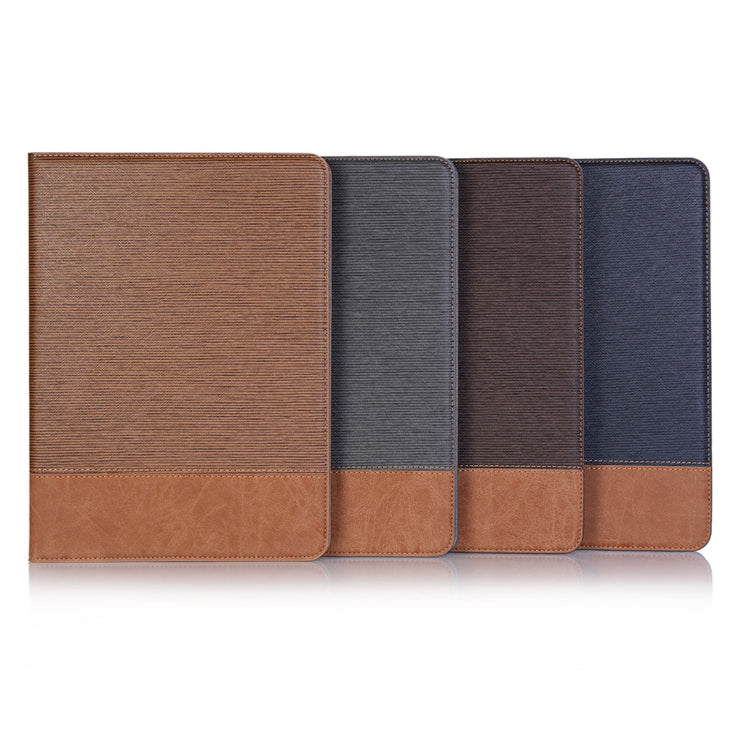 Custodia in pelle PU con chiusura orizzontale a trama incrociata per iPad Pro 11 pollici (2018), con supporto, slot per carte e portafoglio, For iPad Air 11 2024 / iPad Pro 11 inch (2018)