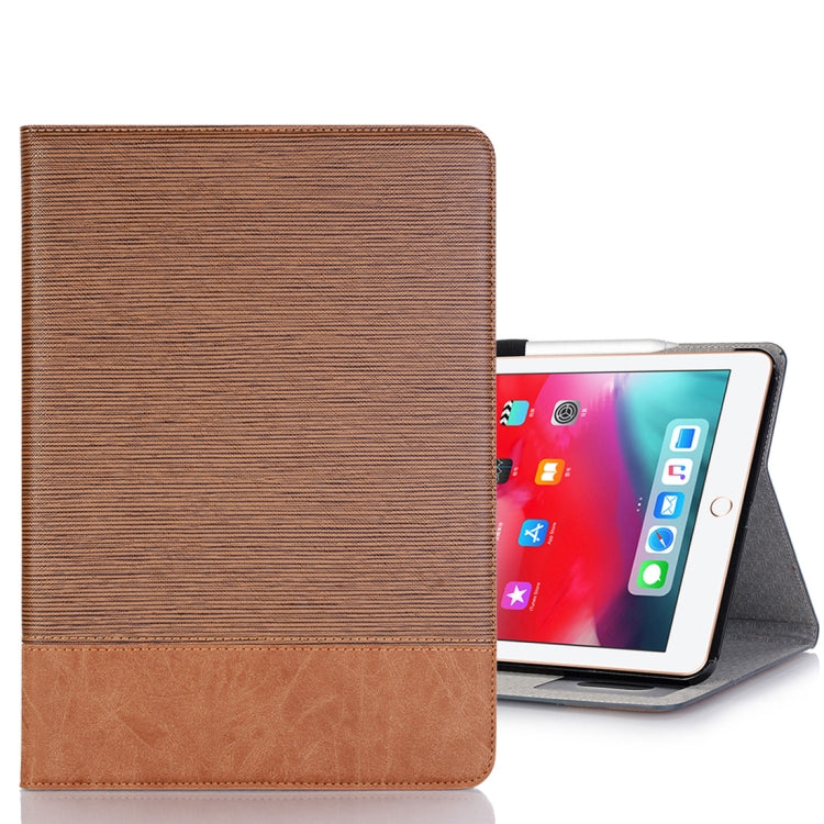 Custodia in pelle PU con chiusura orizzontale a trama incrociata per iPad Pro 11 pollici (2018), con supporto, slot per carte e portafoglio, For iPad Air 11 2024 / iPad Pro 11 inch (2018)
