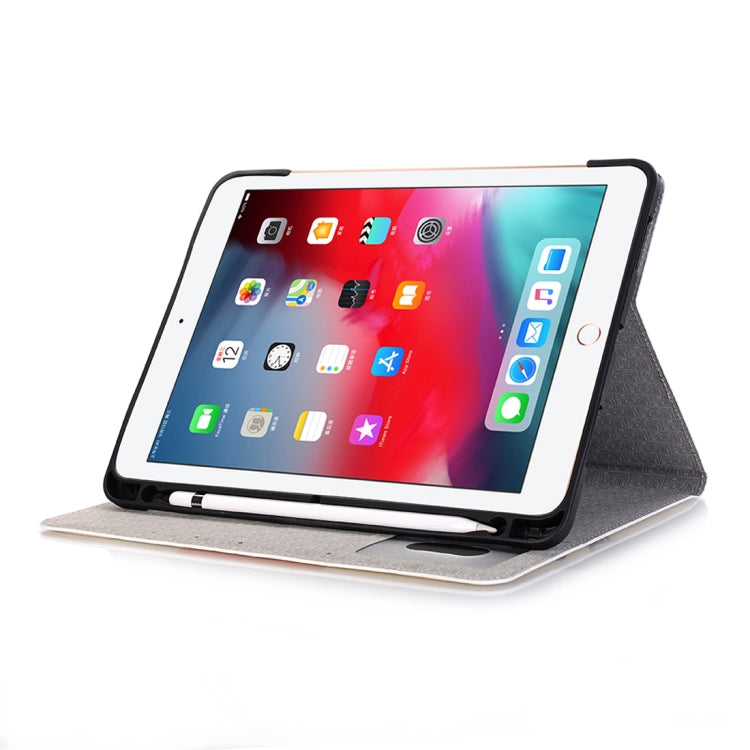 Custodia in pelle con chiusura orizzontale con motivo conigli per iPad Pro 11 pollici (2018), con slot per carte, supporto, portafoglio, cornice per foto e slot per penna, For iPad Air 11 2024 / iPad Pro 11 inch (2018)