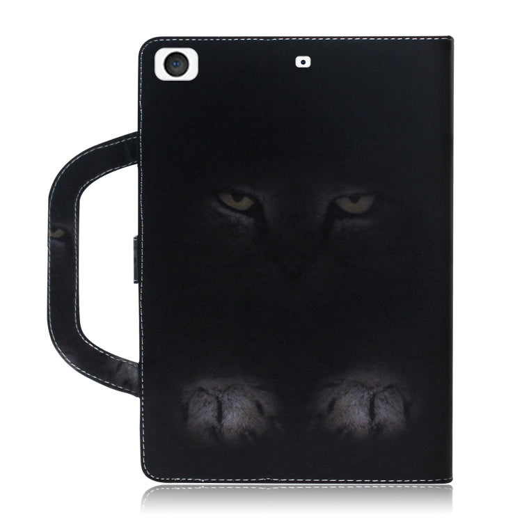 Custodia in pelle con chiusura orizzontale modello gatto per iPad Mini (2019) / Mini 1/2/3/4, con supporto, slot per carte e portafoglio, For iPad Mini(2019) / Mini 1 / 2 / 3 / 4