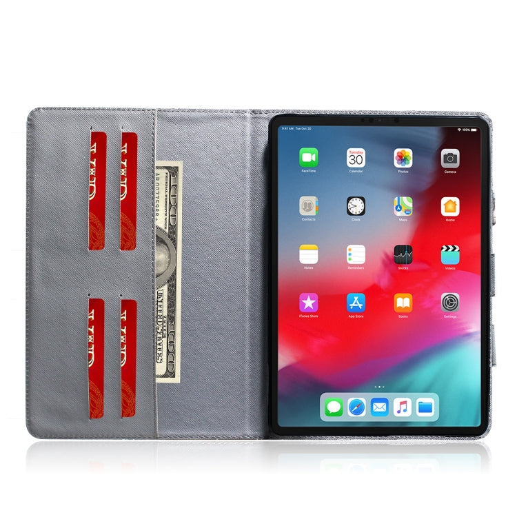 Custodia in pelle con chiusura orizzontale con motivo cane per iPad Pro 11 pollici (2018), con supporto, slot per carte e portafoglio, For iPad Pro 11 Inch (2018),