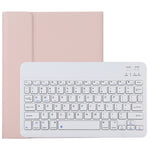 Tastiera Bluetooth bianca con custodia in pelle per iPad Pro 11"