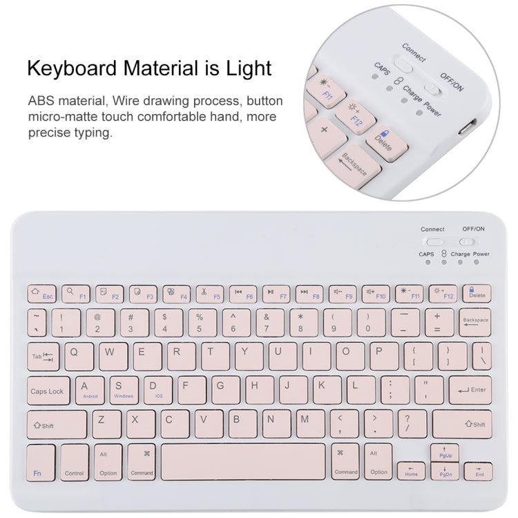 Tastiera Bluetooth Rosa con custodia per iPad Pro 11" 2020