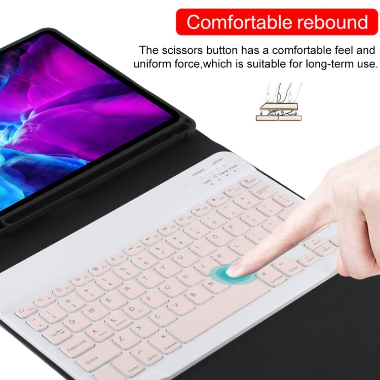 Tastiera Bluetooth Rosa con custodia per iPad Pro 11" 2020