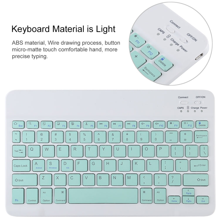 Tastiera Bluetooth Verde con custodia per iPad Pro 11" 2020