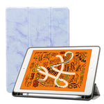 Custodia in pelle marmorizzata per iPad Air 2019 10,5"