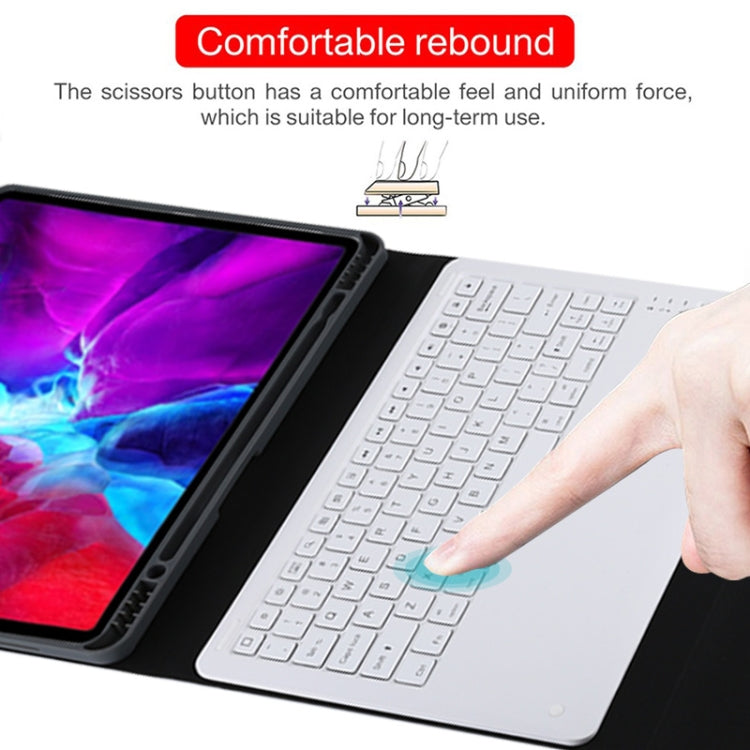 Custodia in pelle con tastiera per iPad Pro 12,9" 2020