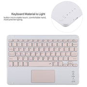 Custodia tablet con tastiera Bluetooth rosa