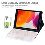 Tastiera Bluetooth staccabile con custodia in pelle per iPad