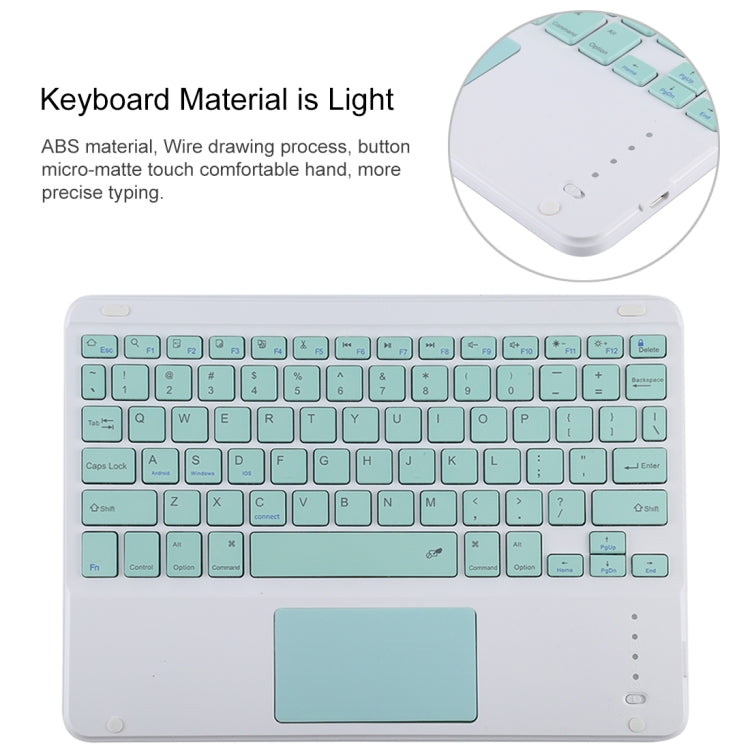Tastiera Bluetooth Verde per iPad 10,2" e Air