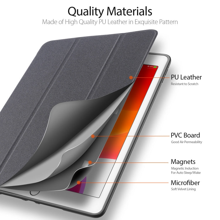 Custodia in pelle PU per iPad 10.2 DUX DUCIS
