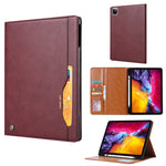 Custodia in pelle per iPad Pro 11" 2018 con slot carte